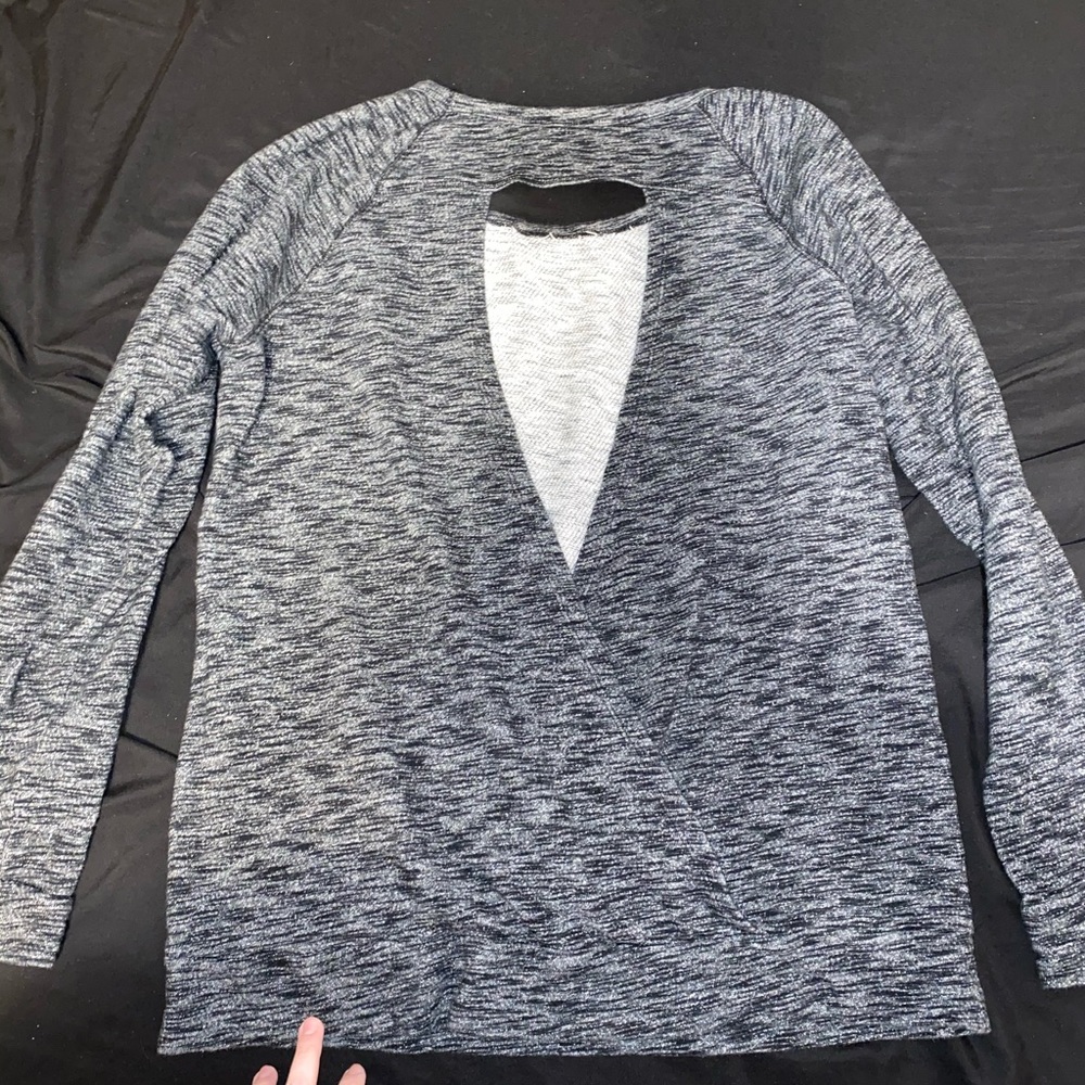 Express Open Back Sweater - Picture 2 of 3